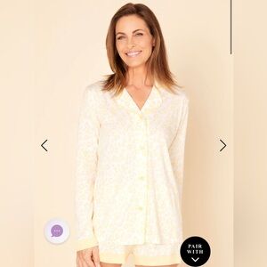 Cosabella Bella Long Sleeve Top & Boxer Pajama Set - XL, NWT